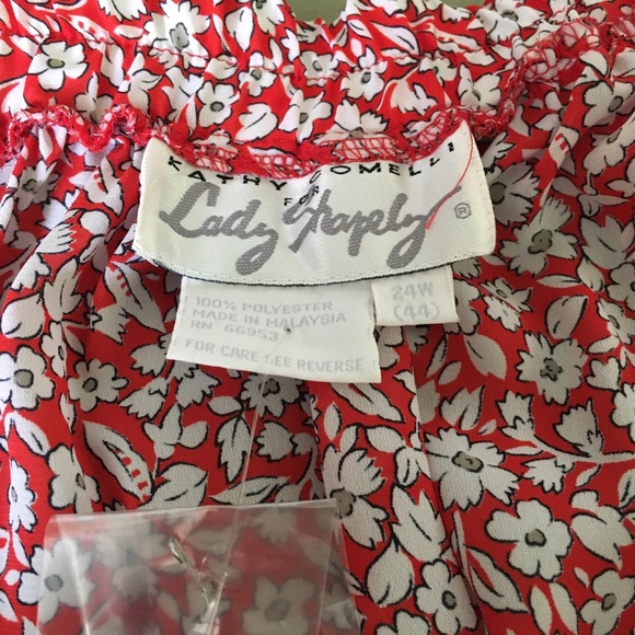 Lady Shapely Size 24W 1/2 Elastic Waist Skirt NWT - Picture 5 of 5